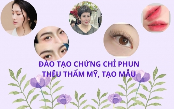 Thông báo khai giảng lớp: Chứng chỉ Phun Thêu Thẩm Mỹ - Trường Cao Đẳng Kỹ Thuật Y Dược Hà Nội