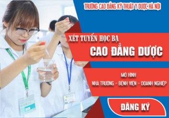 Tuyển sinh Cao Đẳng Dược Chính Quy 2020 - Trường Cao Đẳng Kỹ Thuật Y Dược Hà Nội