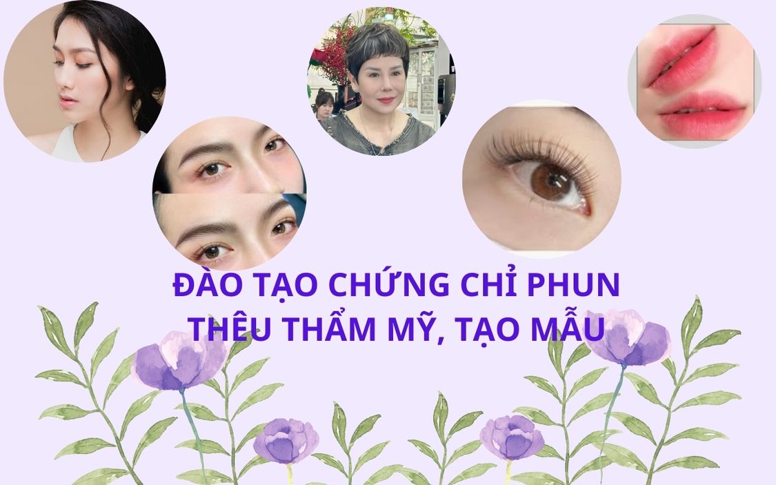 Khóa học phun thêu thẩm mỹ cấp tốc